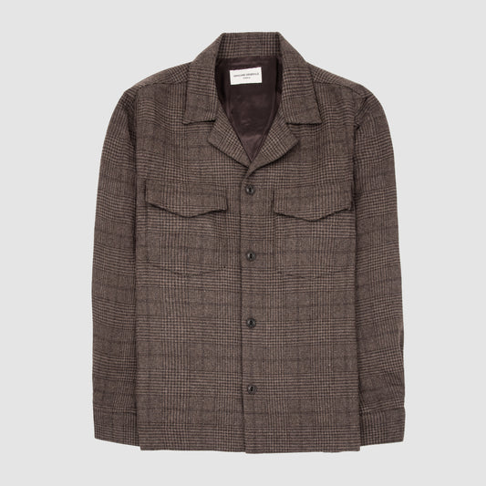 Overcheck Overshirt Taupe