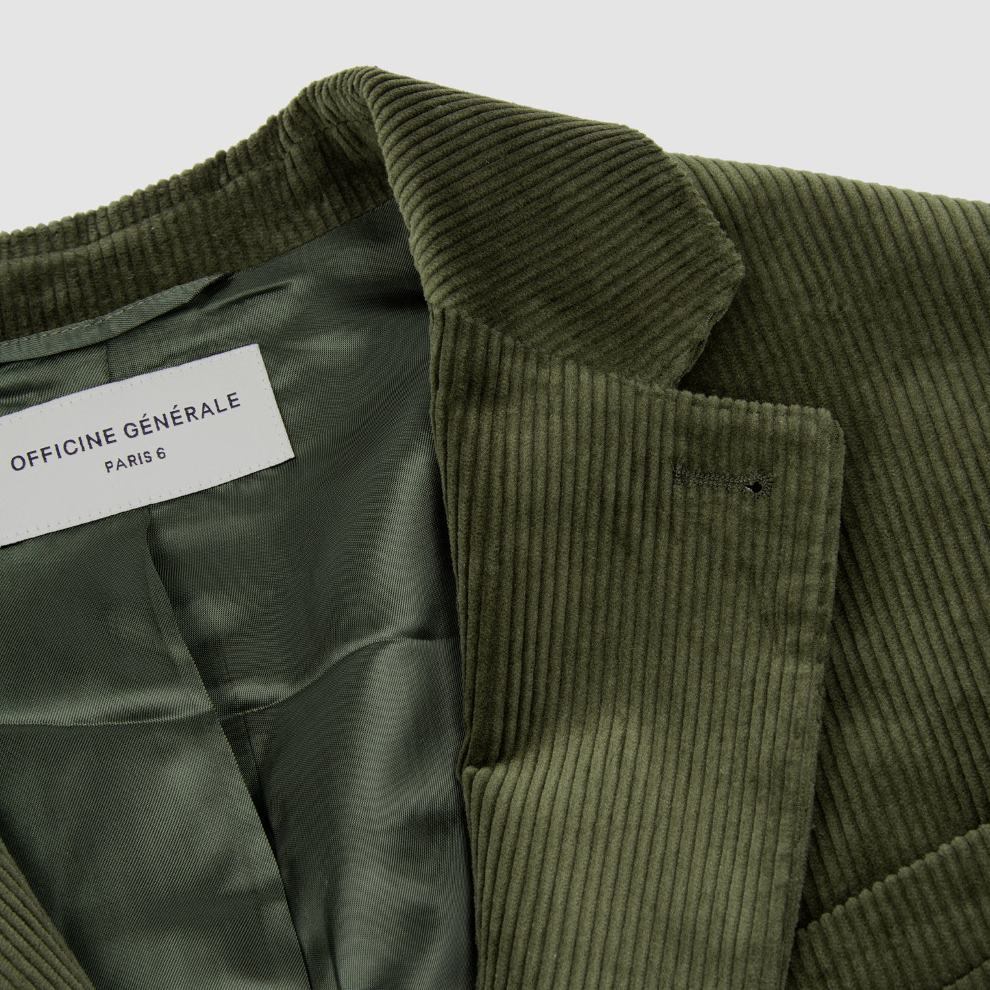 Corduroy Jacket  Olive