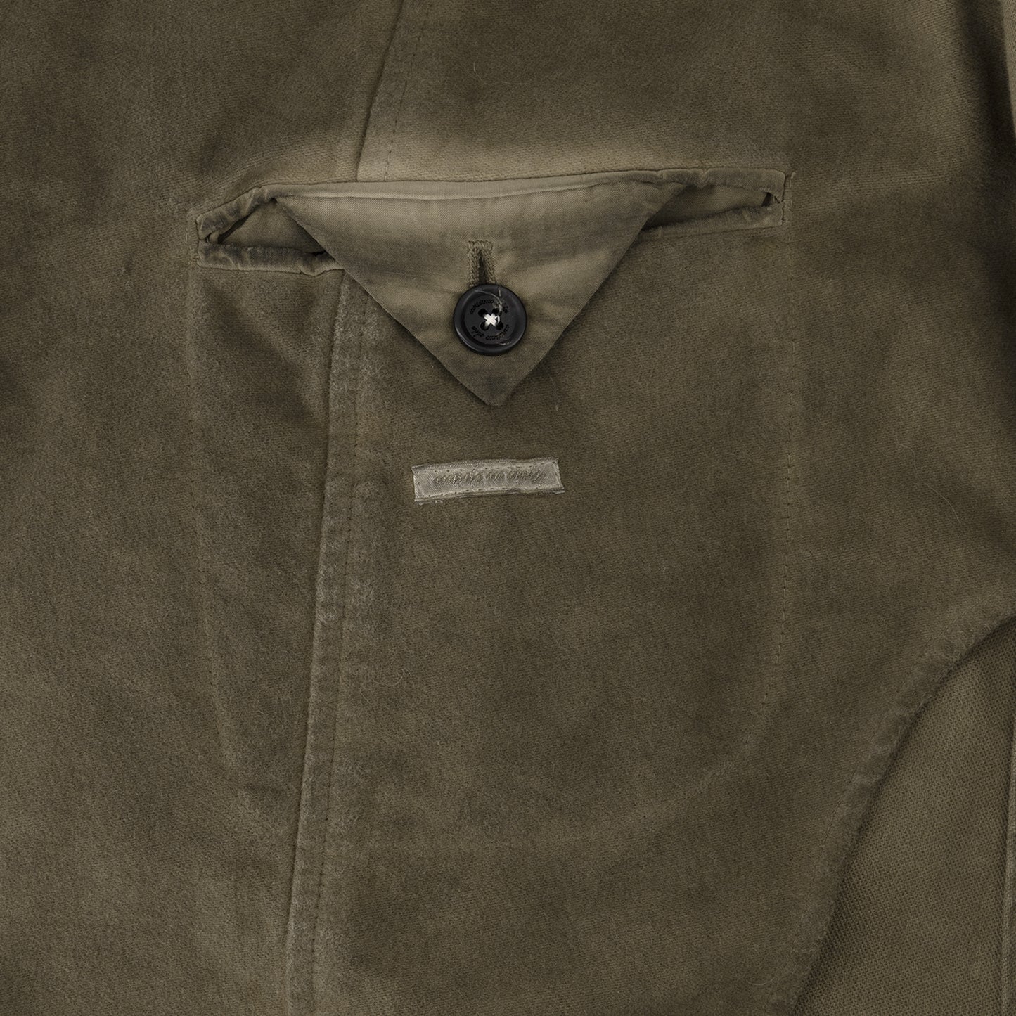 Cotton Moleskin Double Breasted Jacket