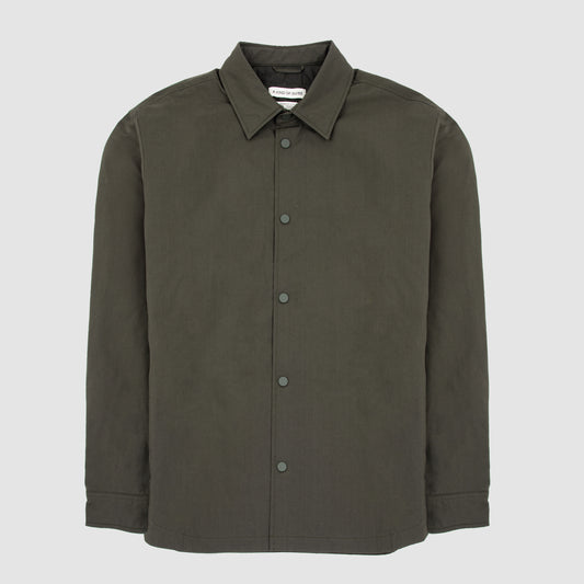 OLKAY QUILTED OVERSHIRT - Olive