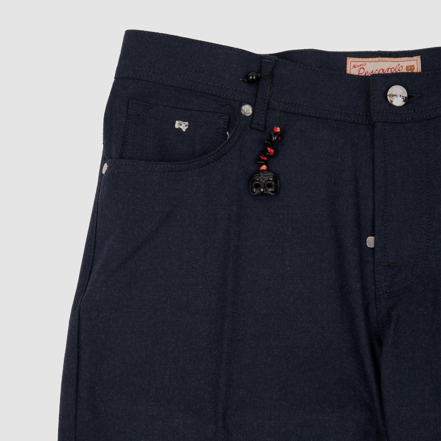 Neranom Cashmere Sportpants Blue Melange