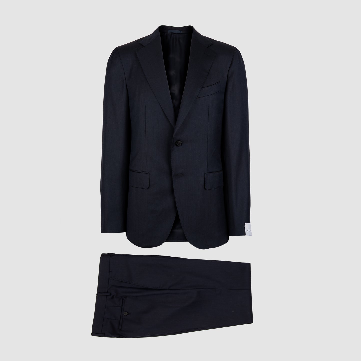 Single Breasted Suit with Flat Front Trouser