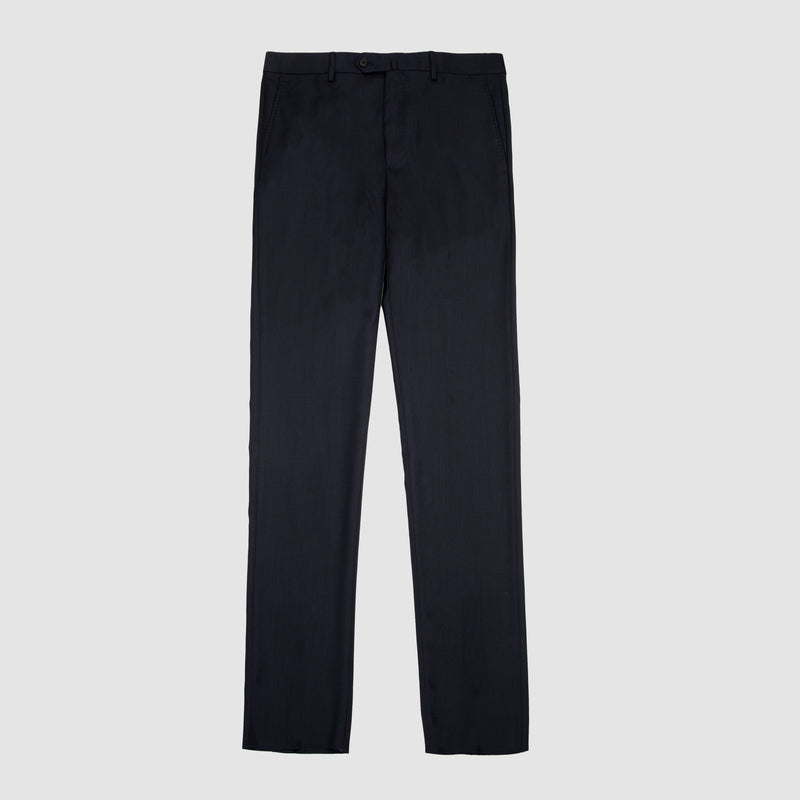 Single Breasted Suit with Flat Front Trouser
