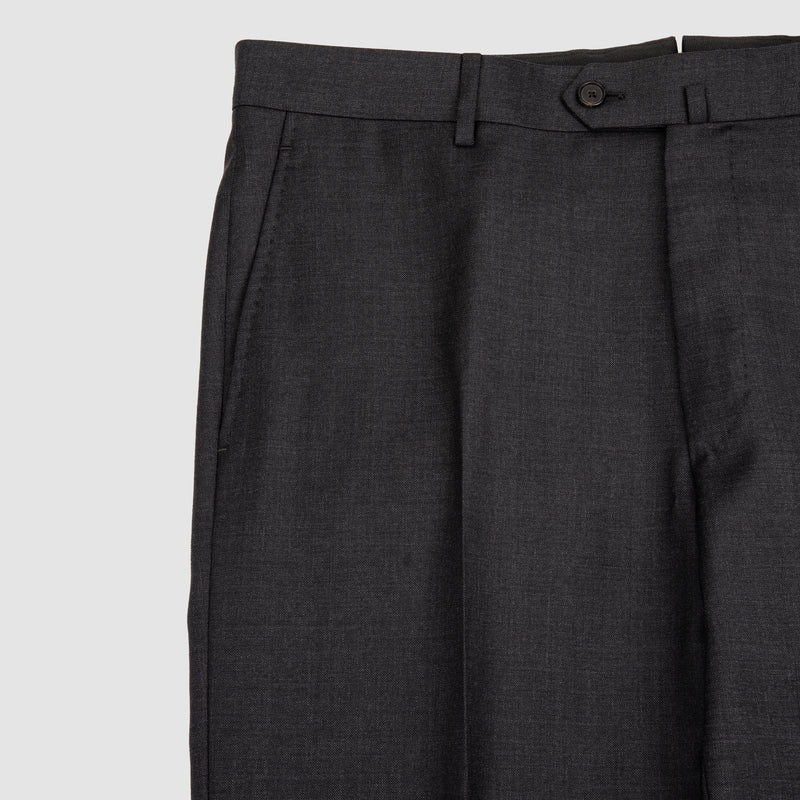 Single Breasted Suit with Flat Front Trouser