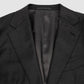 Single Breasted Suit with Flat Front Trouser - Charcoal Grey