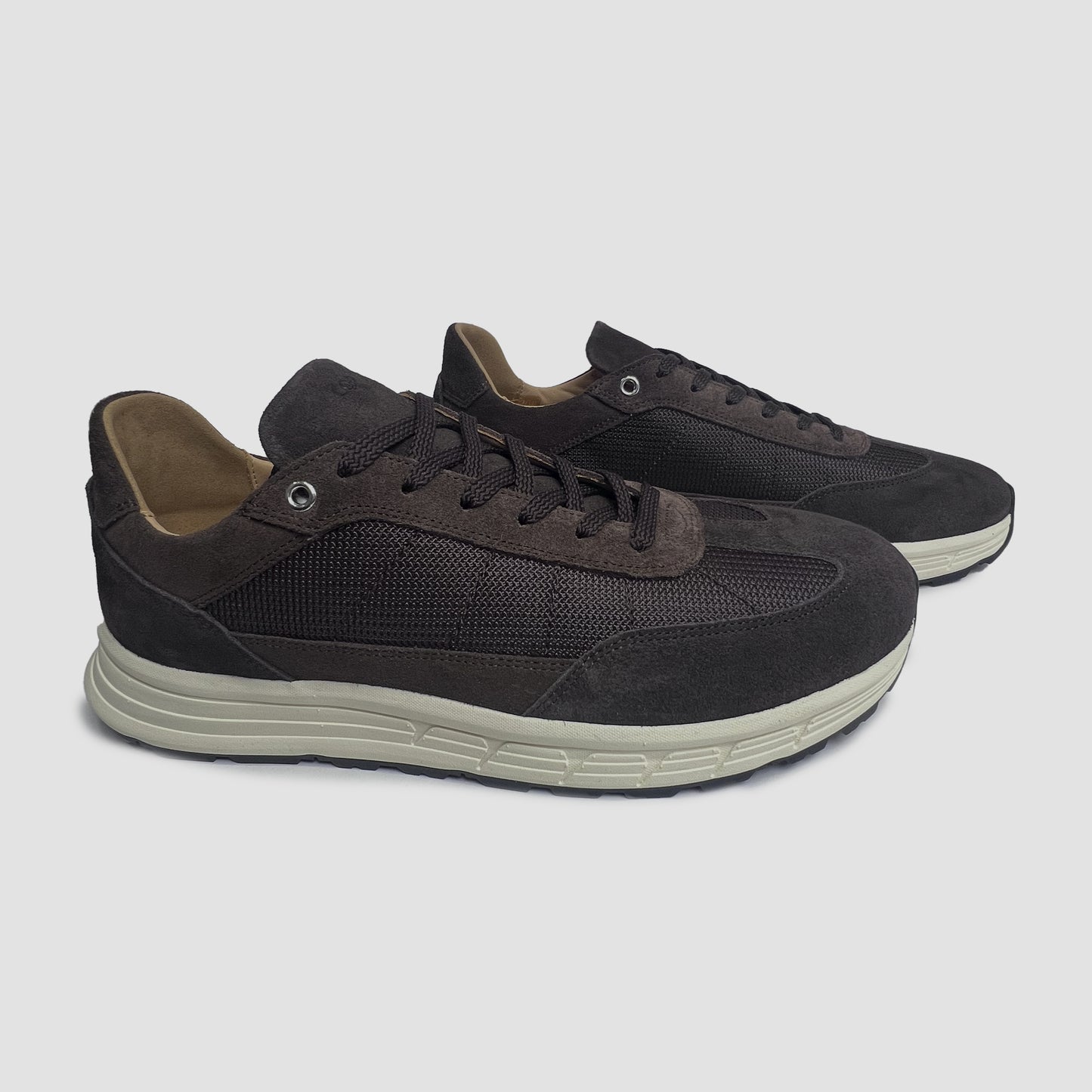 RENNA Mesh Shoes - Dark Brown