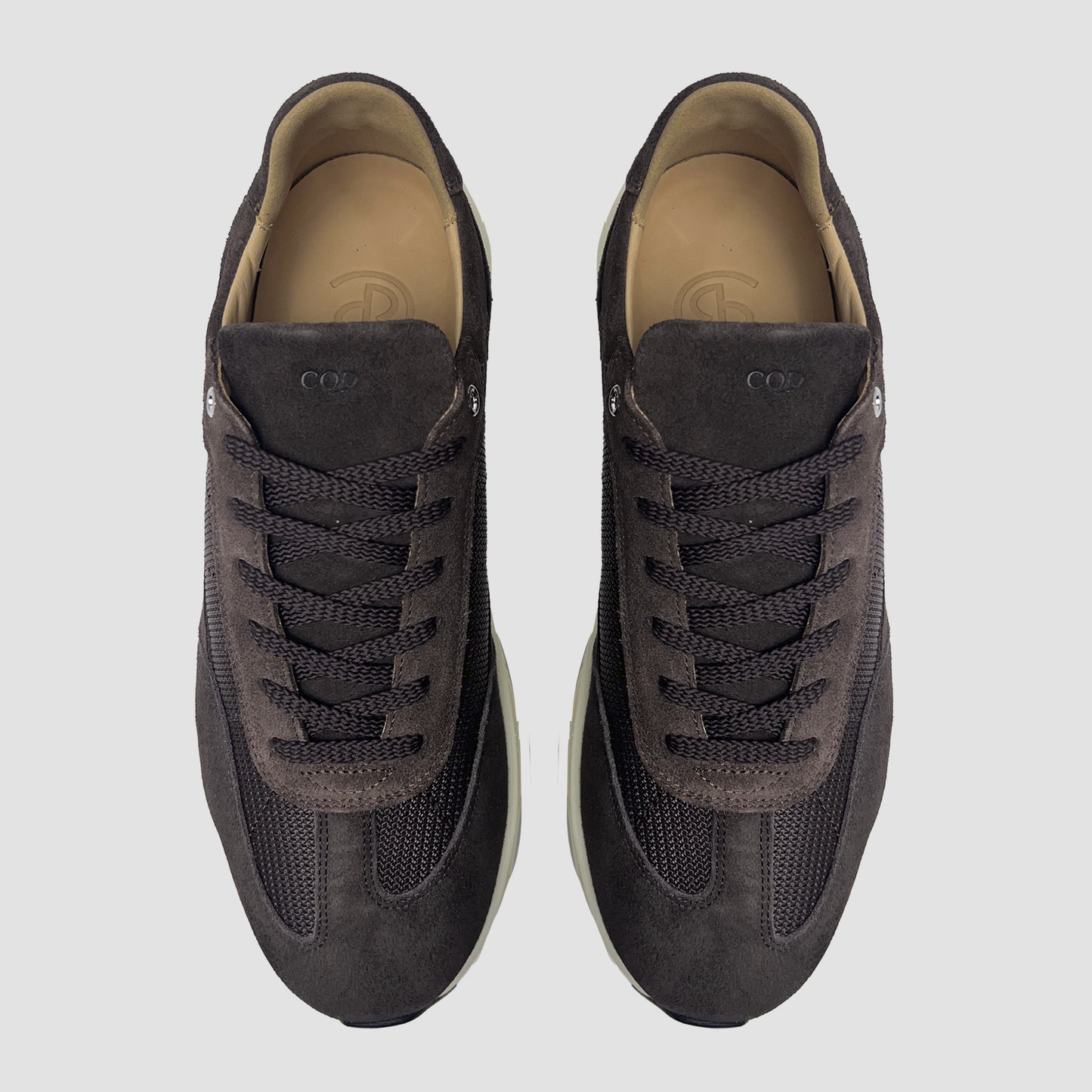 RENNA Mesh Shoes - Dark Brown