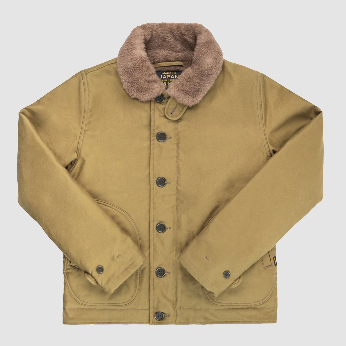 Whipcord N1 Deck Jacket  Khaki