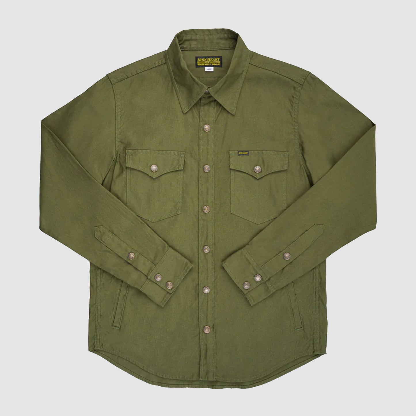 8oz Military Whipcord CPO Shirt Olive