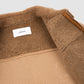 Sheepskin Leather Jacket - Brown