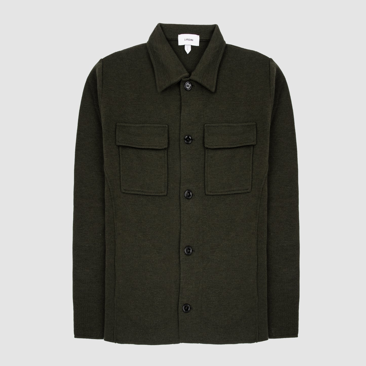 Knit Wool Overshirt