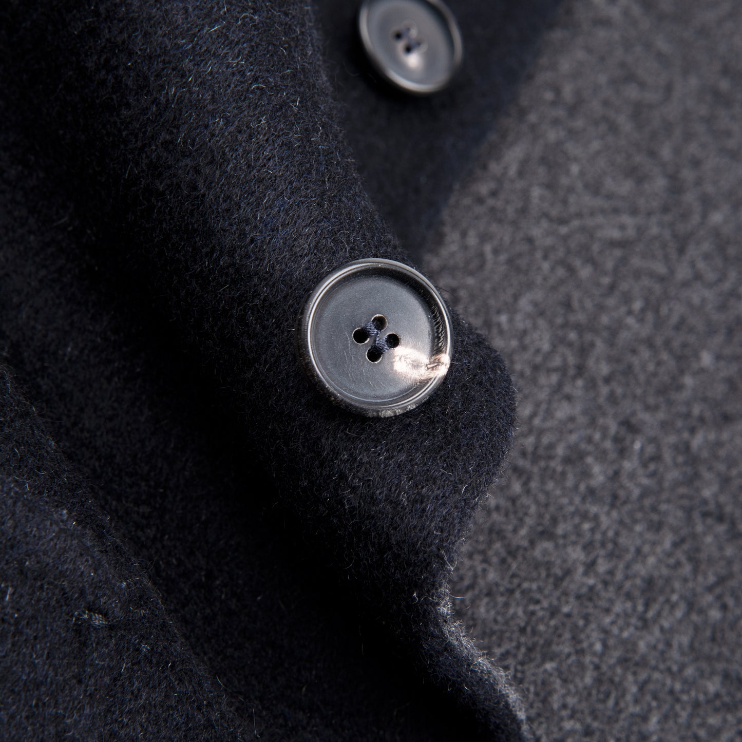 Cashmere Double Face Jacket - Navy