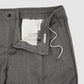 Wool & Silk Fannel Jogger Sportpants - Grey