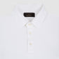 Ice Cotton Long Sleeve Polo Shirt White