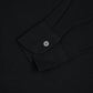 Ice Cotton Long Sleeve Polo Shirt Black