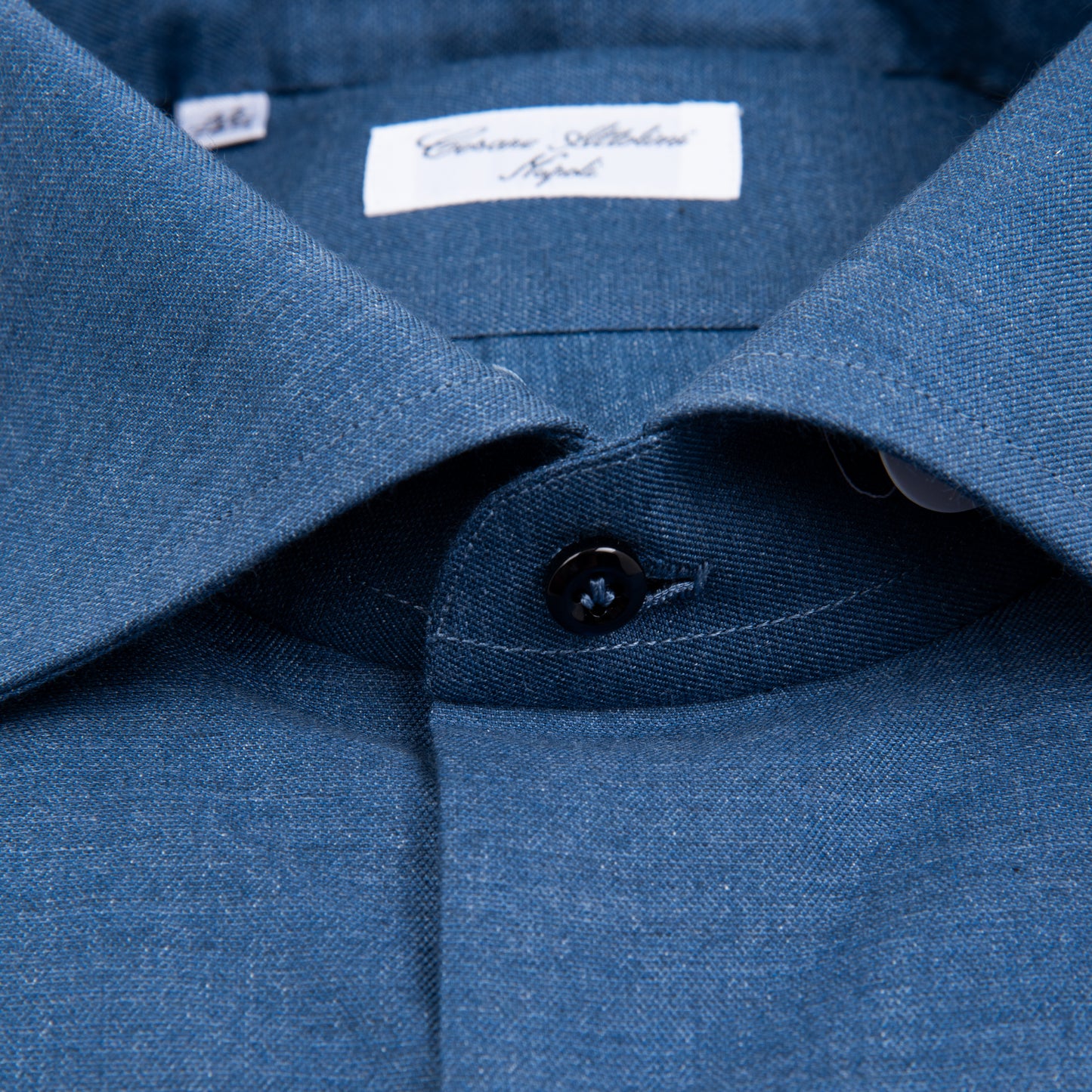 Cotton Silk & Cashmere Sportshirt with Lino Collar
