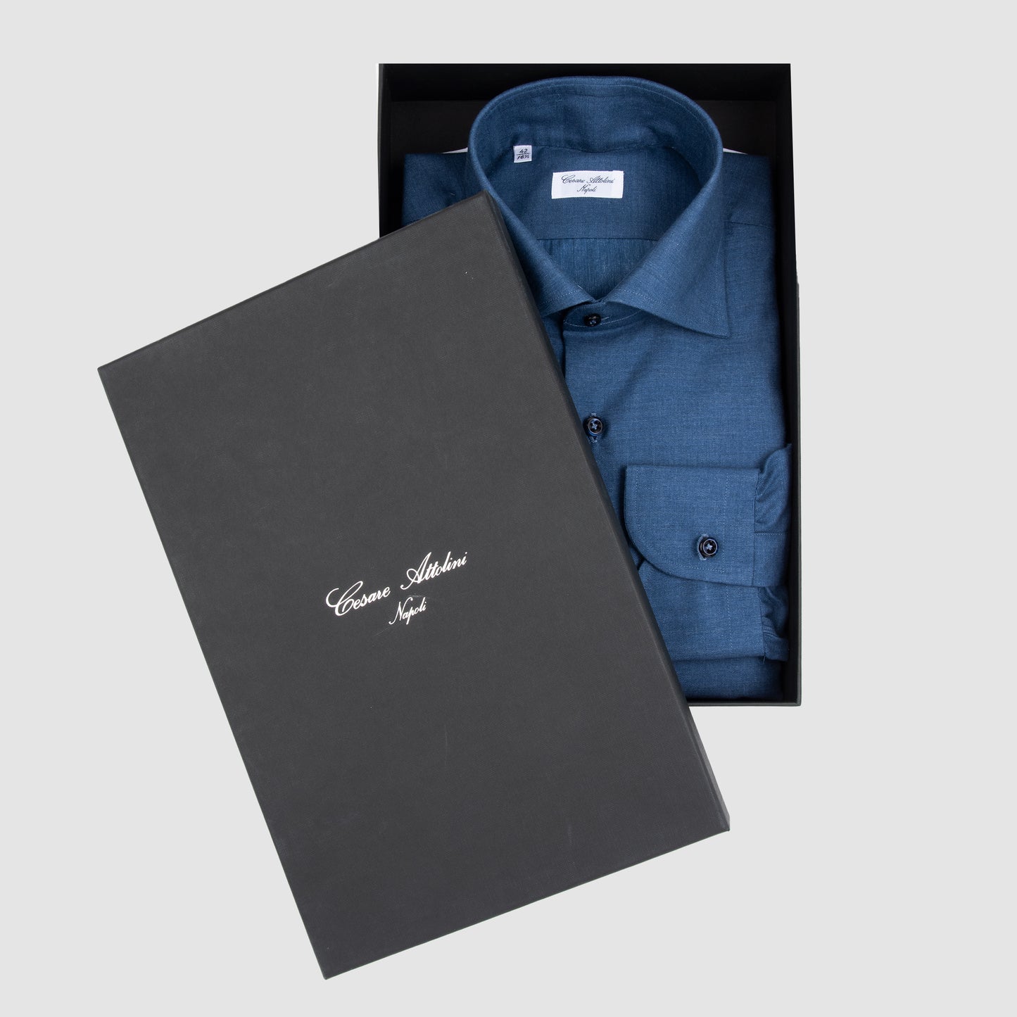 Cotton Silk & Cashmere Sportshirt with Lino Collar