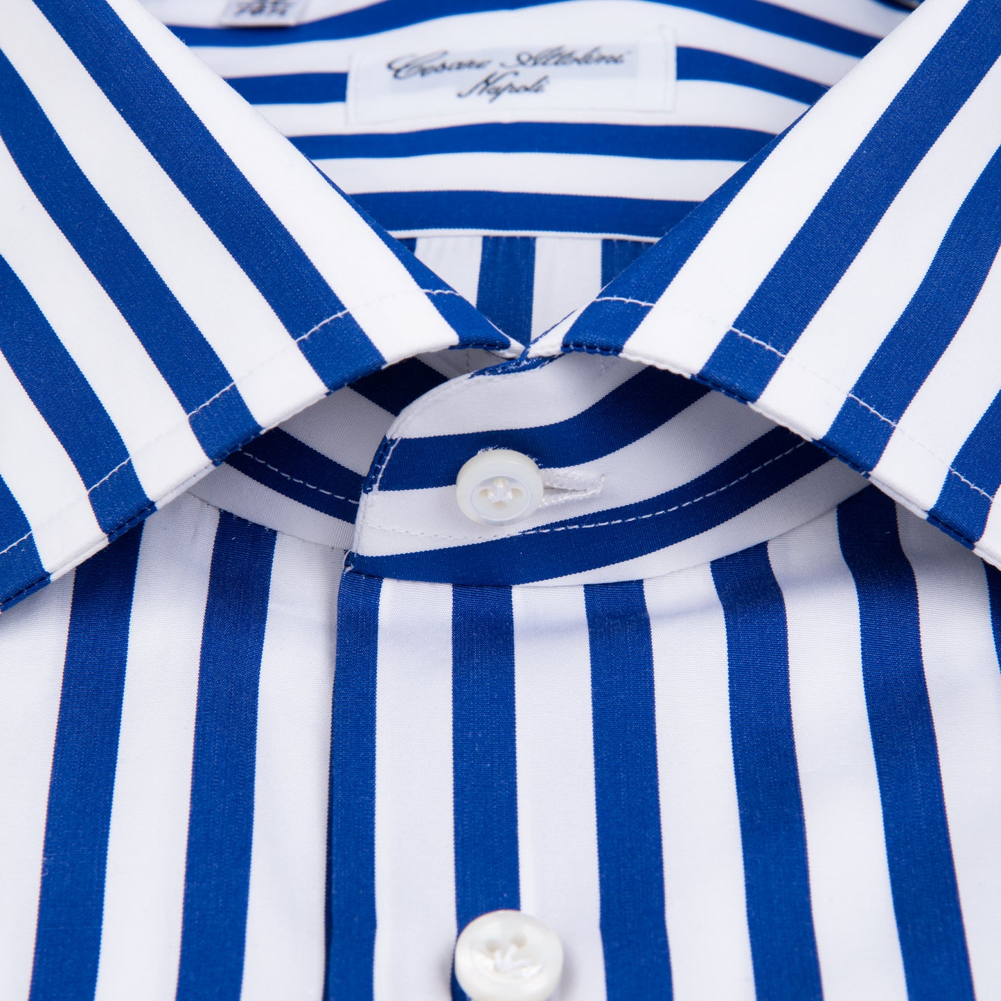 Striped Dress Shirt with Lino Collar