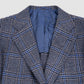 Cashmere Overcheck Single Breasted Jacket