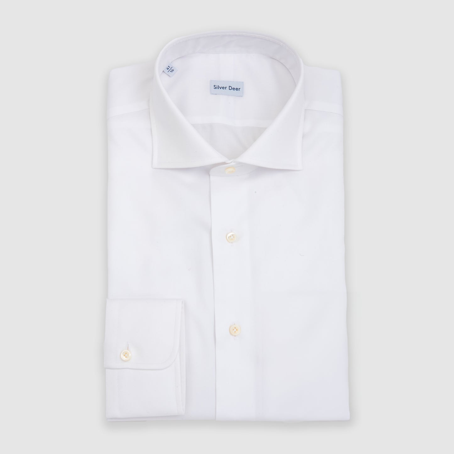 Twill Dress Shirt - White