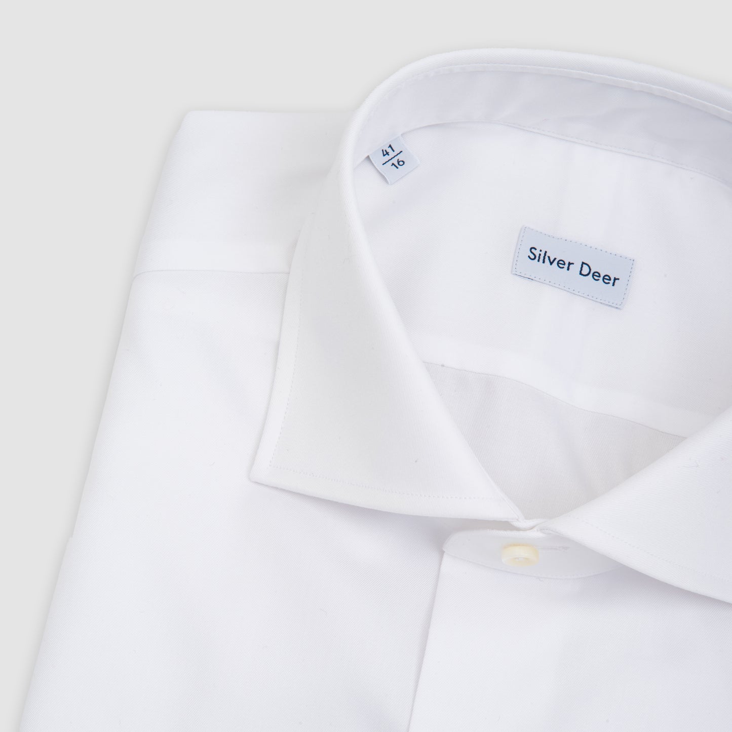Twill Dress Shirt - White