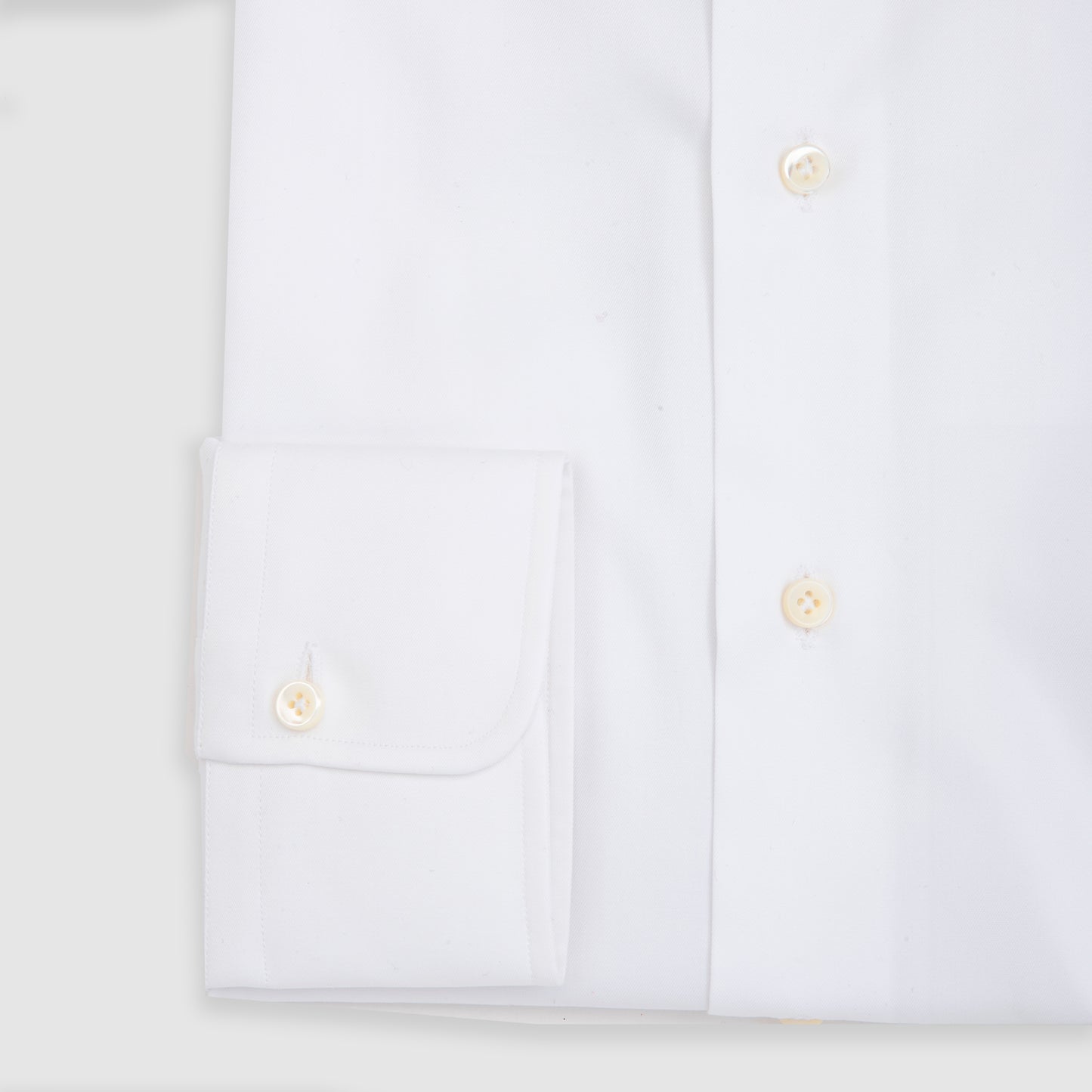 Twill Dress Shirt - White