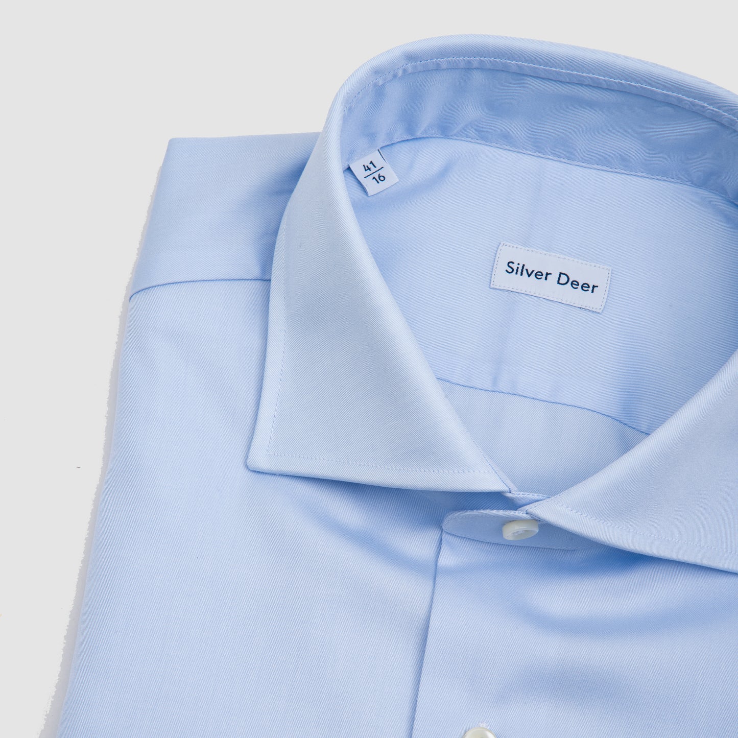 Twill Dress Shirt - Blue