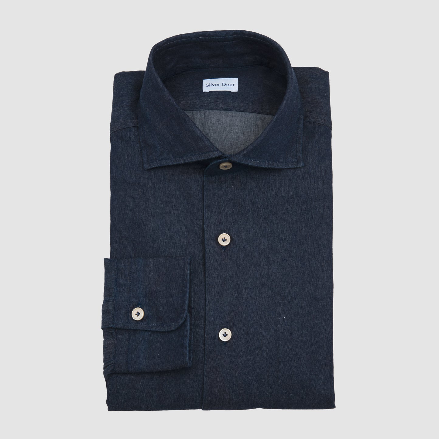 Denim Sport Shirt Dark Blue