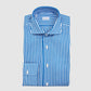 Striped Dress Shirt - Mid Blue