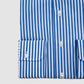 Striped Dress Shirt - Mid Blue