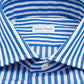 Striped Dress Shirt - Mid Blue