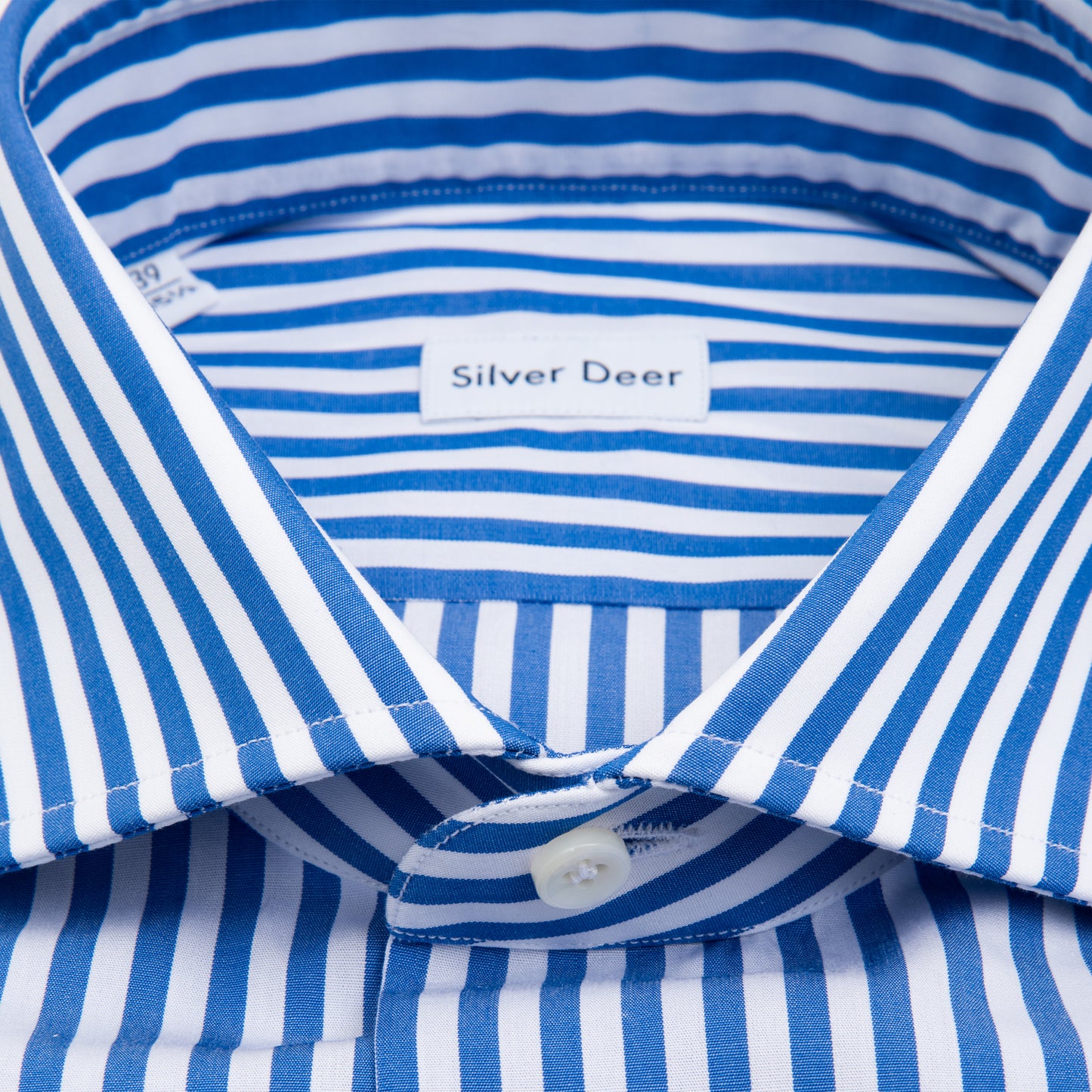 Striped Dress Shirt - Mid Blue