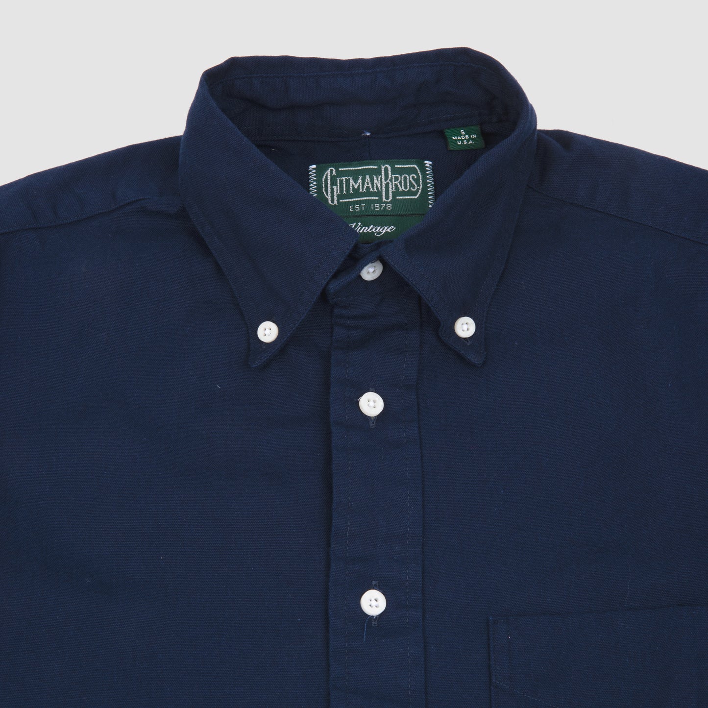 Navy Overdye Oxford Navy