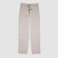 Jersey Drawstring Sport Pants - Beige