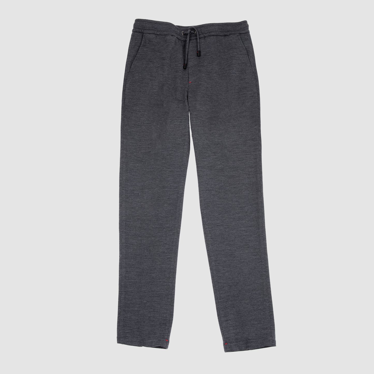 Jersey Drawstring Sport Pants - Dark Grey