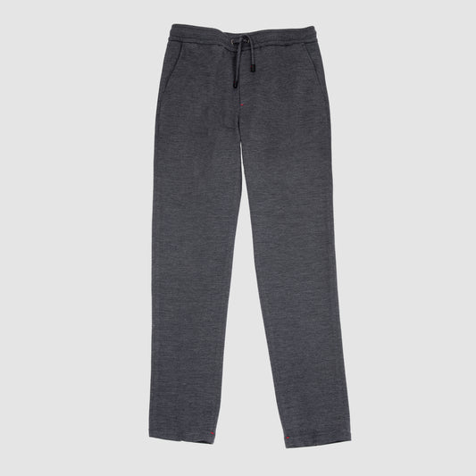Jersey Drawstring Sport Pants - Dark Grey