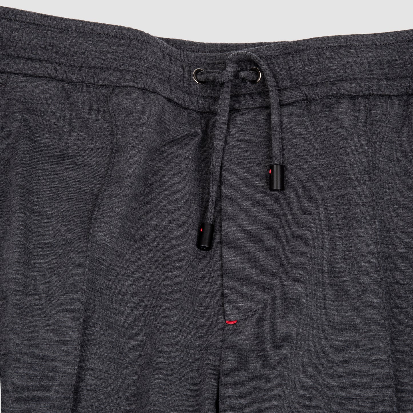 Jersey Drawstring Sport Pants - Dark Grey