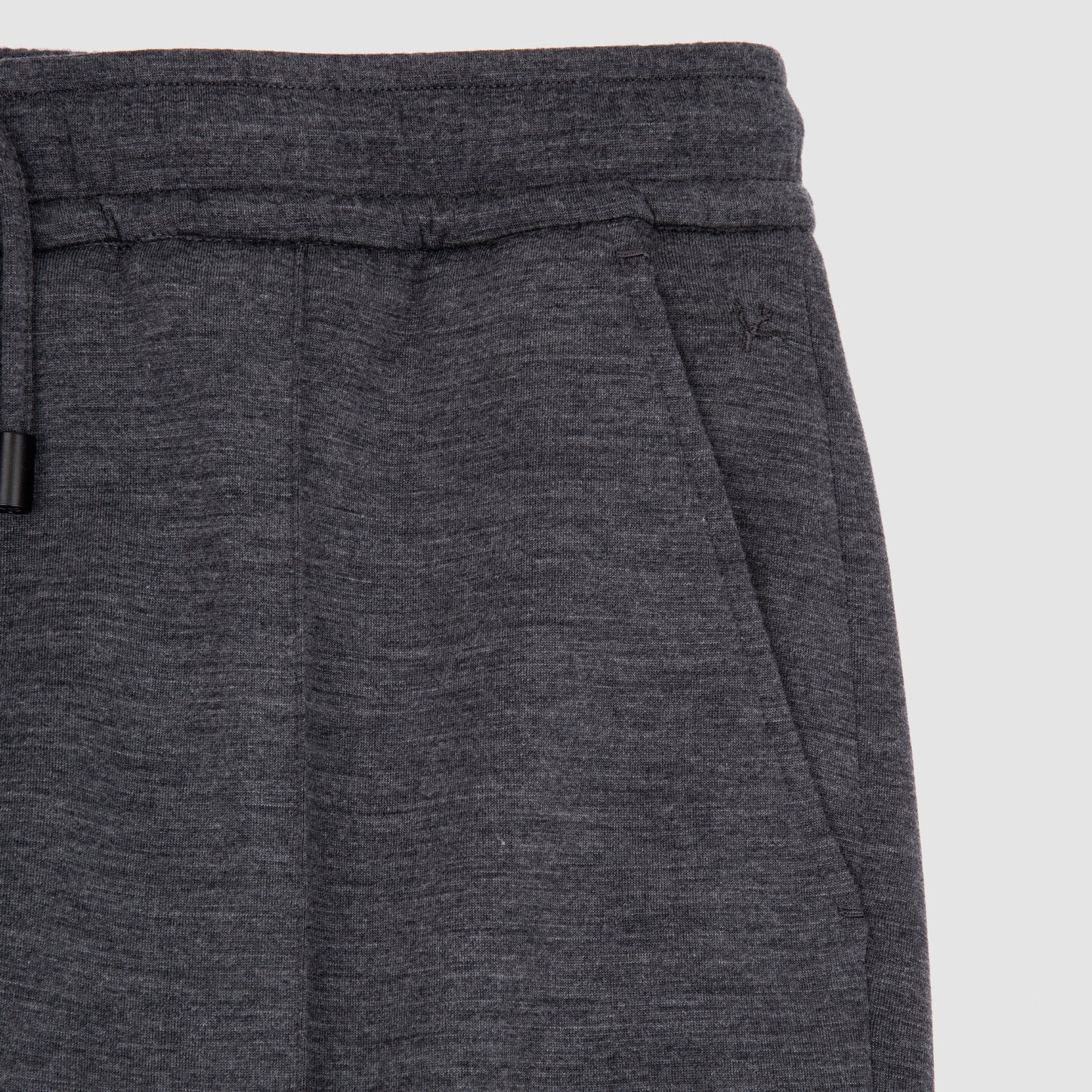 Jersey Drawstring Sport Pants - Dark Grey