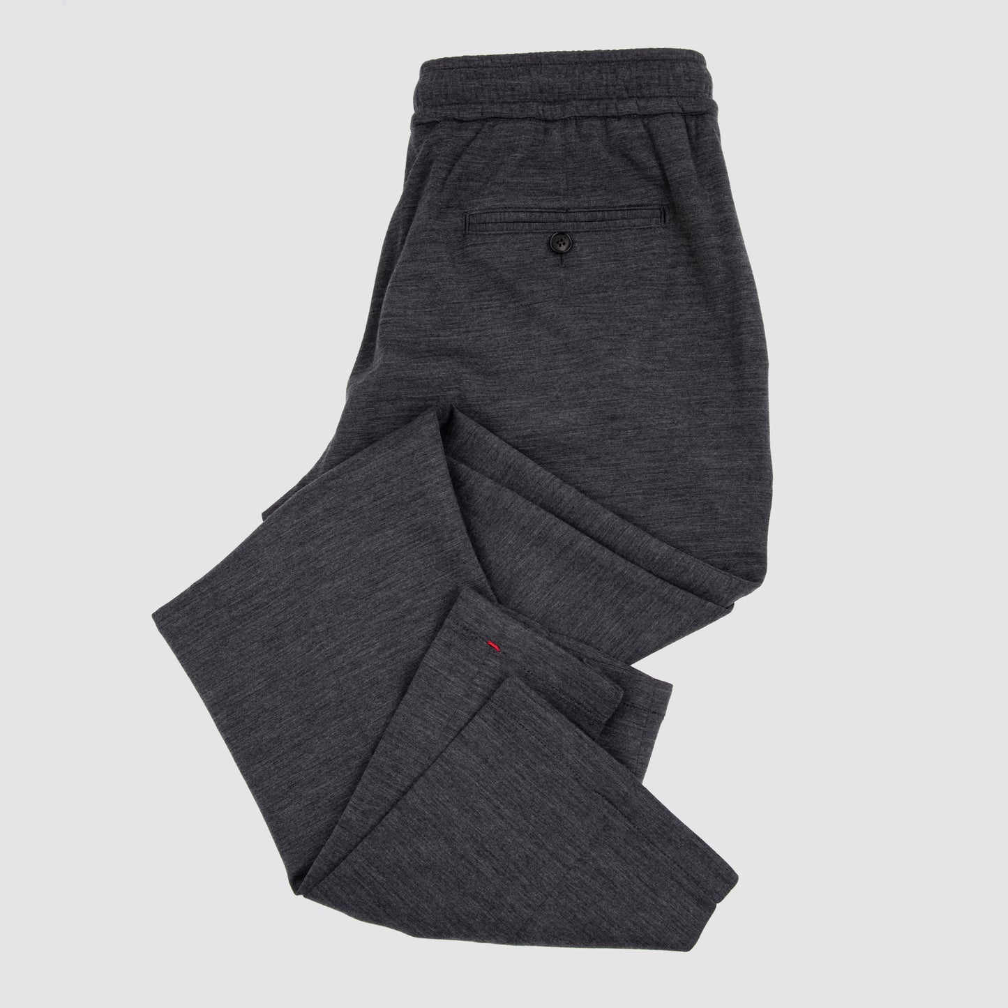 Jersey Drawstring Sport Pants - Dark Grey