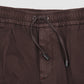 Cargo Drawstring Sport Pants - Dark Brown