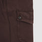 Cargo Drawstring Sport Pants - Dark Brown