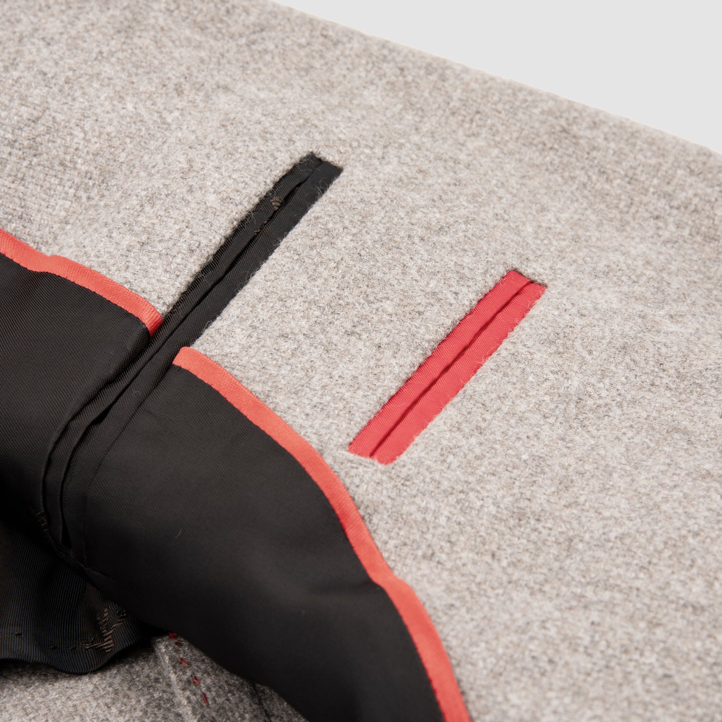 Dominico Single Breasted Cashmere Jacket - Beige