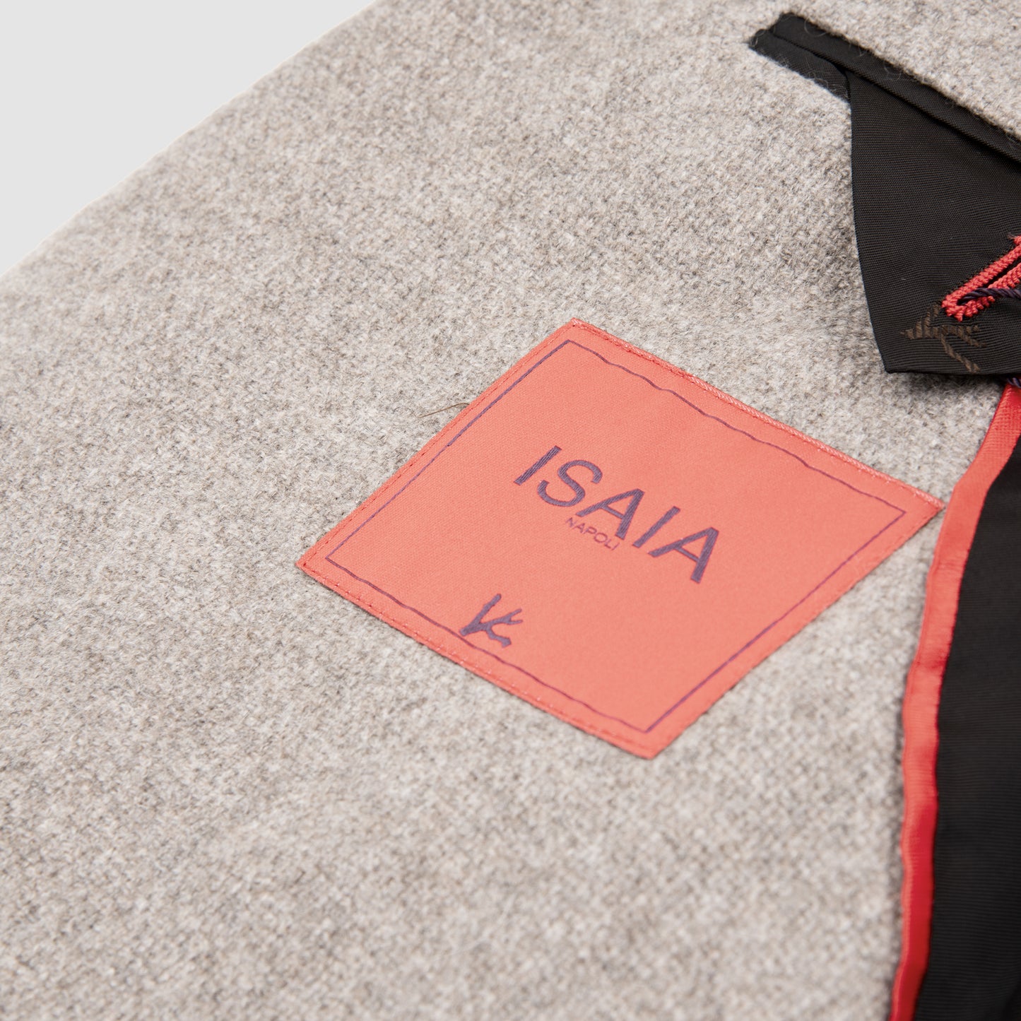 Dominico Single Breasted Cashmere Jacket - Beige