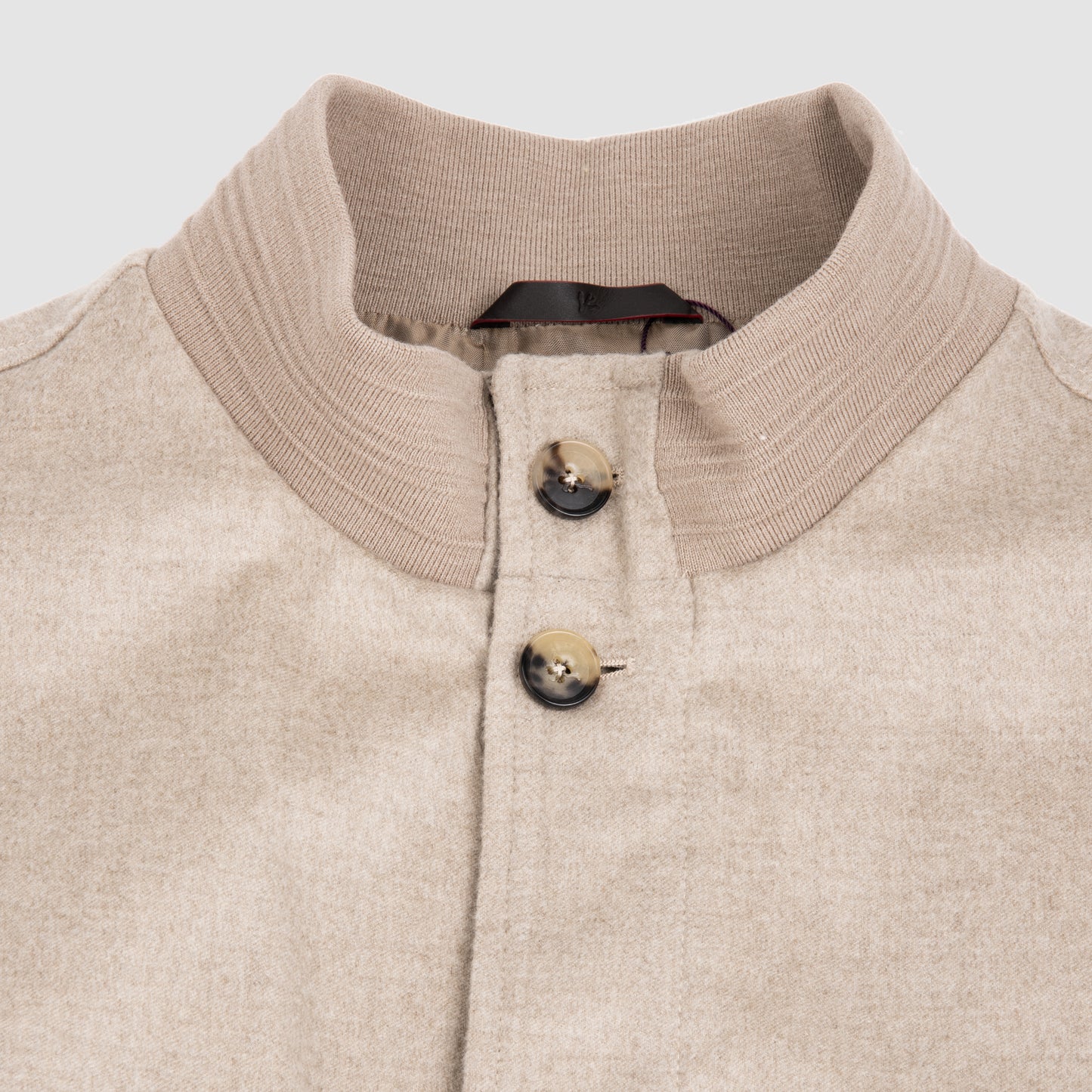 Cashmere Bomber - Beige