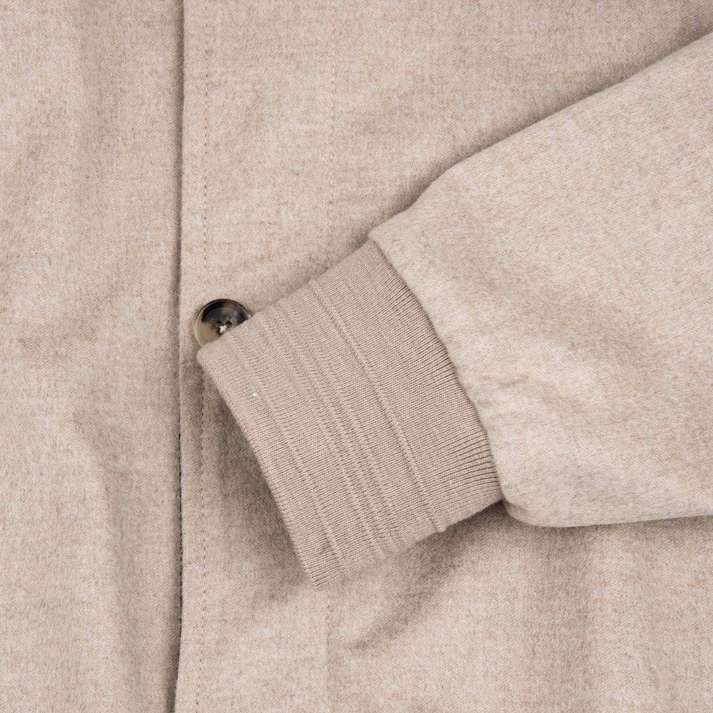 Cashmere Bomber - Beige