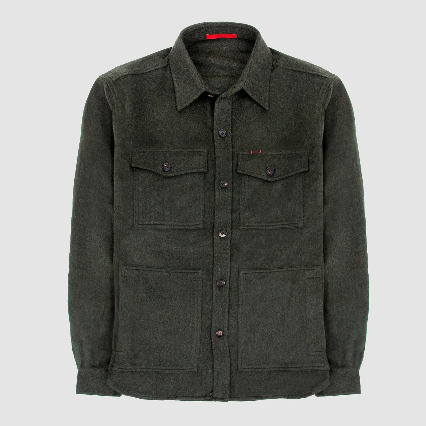 Cashmere Overshirt - Green