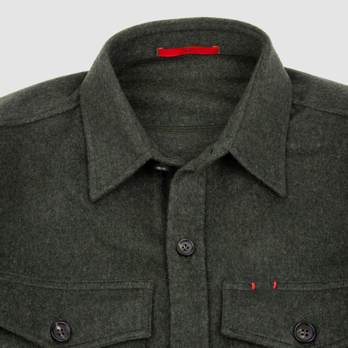 Cashmere Overshirt - Green