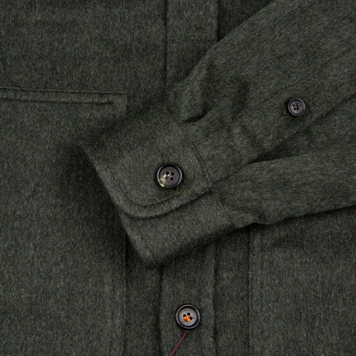 Cashmere Overshirt - Green