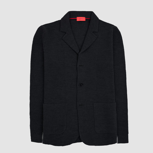 Merino wool Sport Jacket - Black