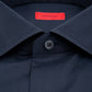 Comfort Solid Color Sport Shirt - Navy
